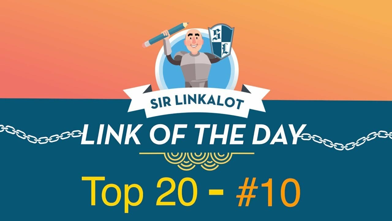 Link of the Day #10 - Sir Linkalot (#TeachingTechniques, #KidsHomeschool, #RevisionForKids)
