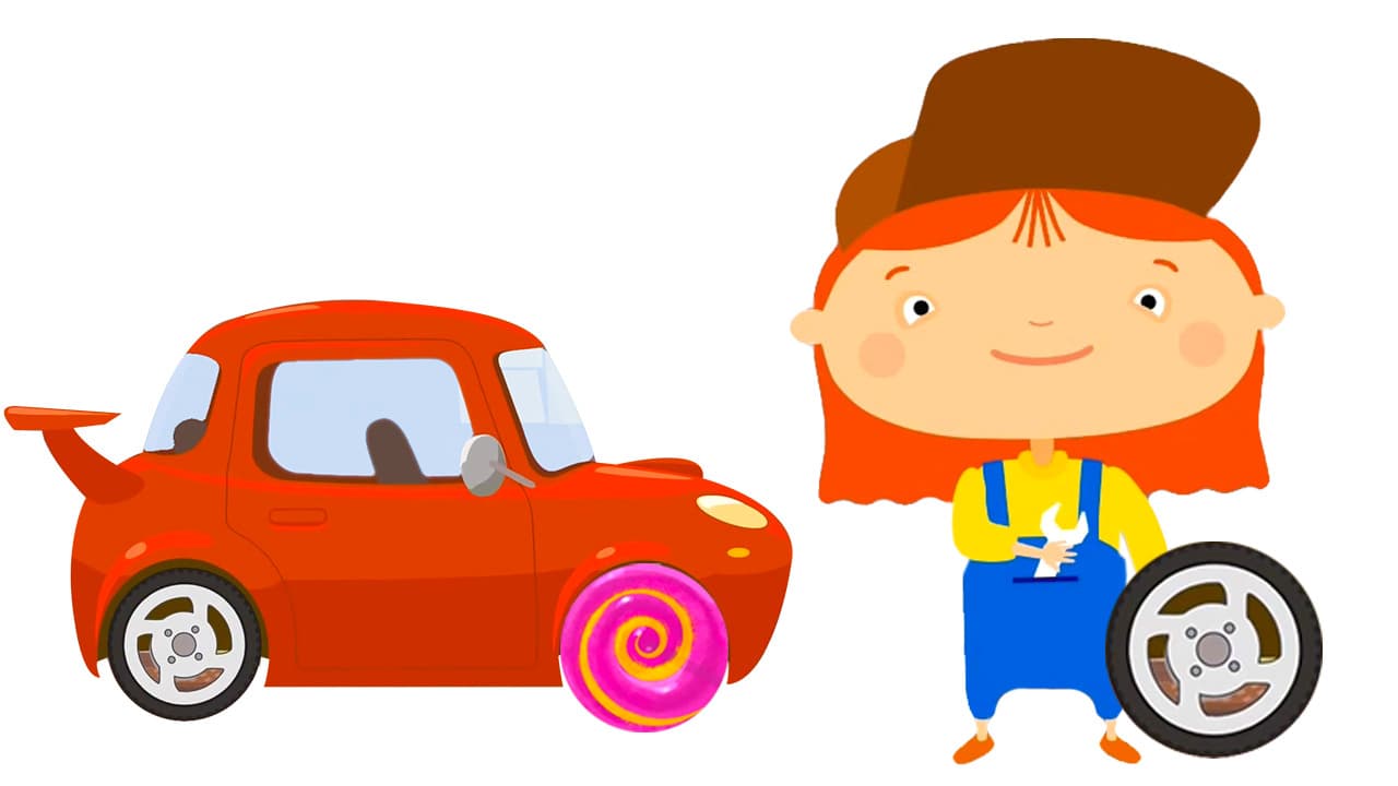 Fast sports car