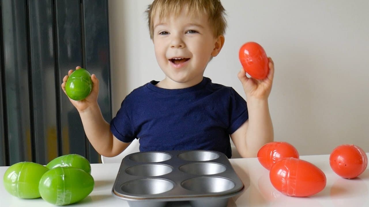 Montessori Activity: Sound Box with Plastic Eggs
