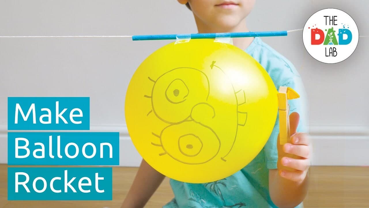 Science Experiment: Balloon Rocket