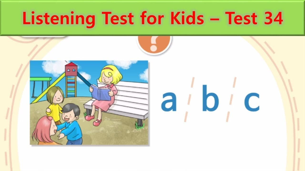 Listening Test 34