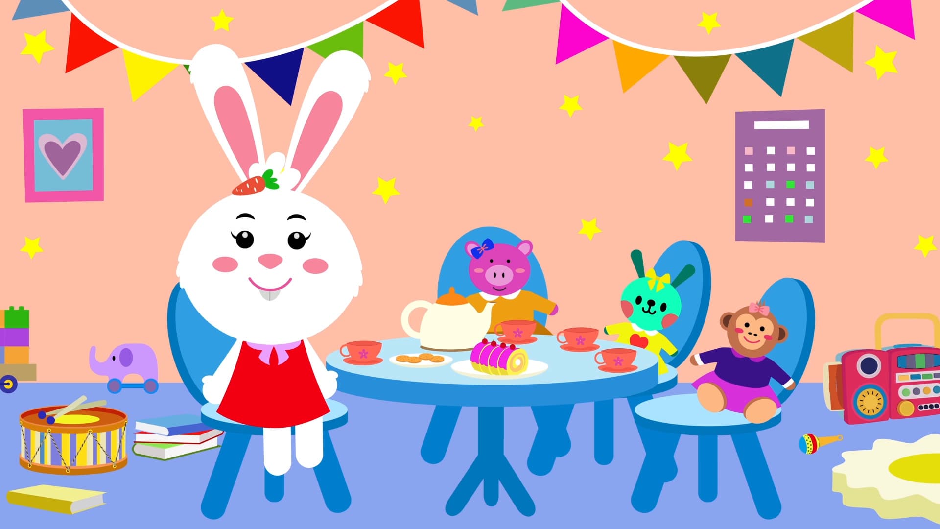 Ria Has A Tea Party