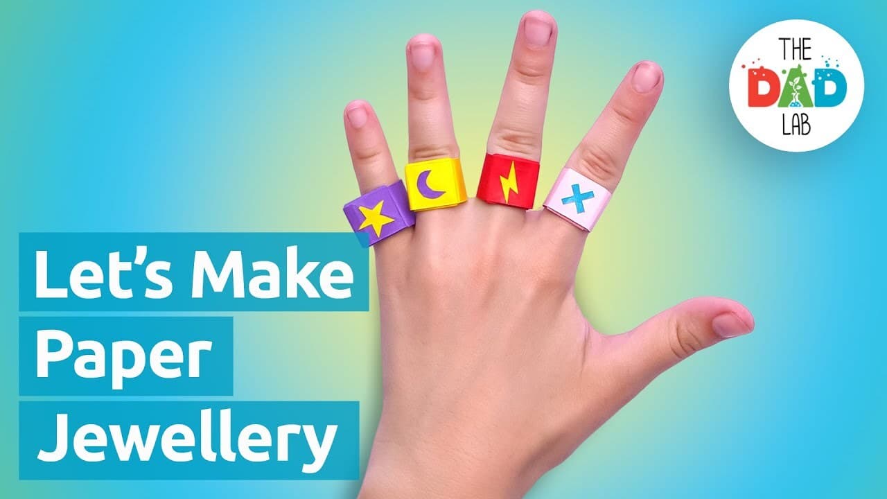 DIY Craft: Paper Rings