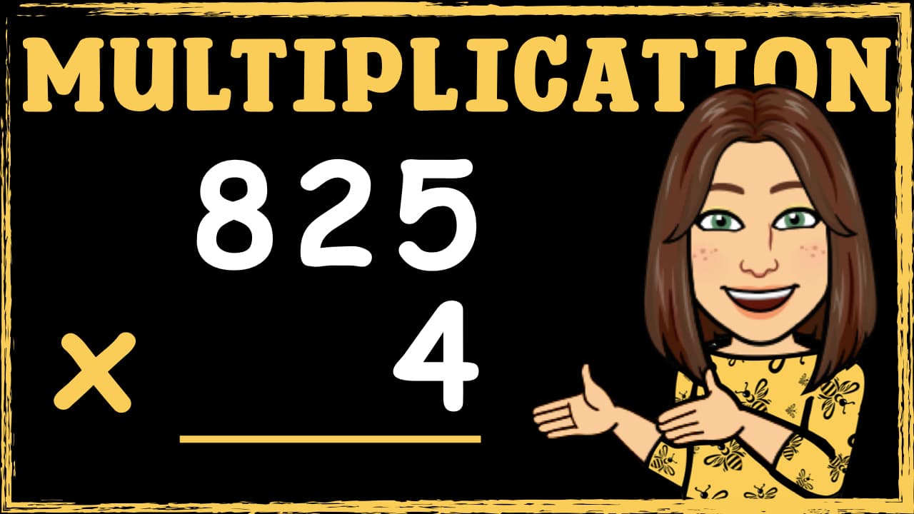 Multiplying 3 Digits by 1 Digit
