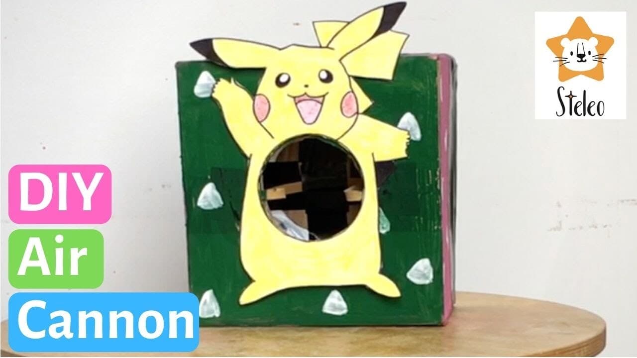 How to Make an Air Cannon Out of a Cardboard Box