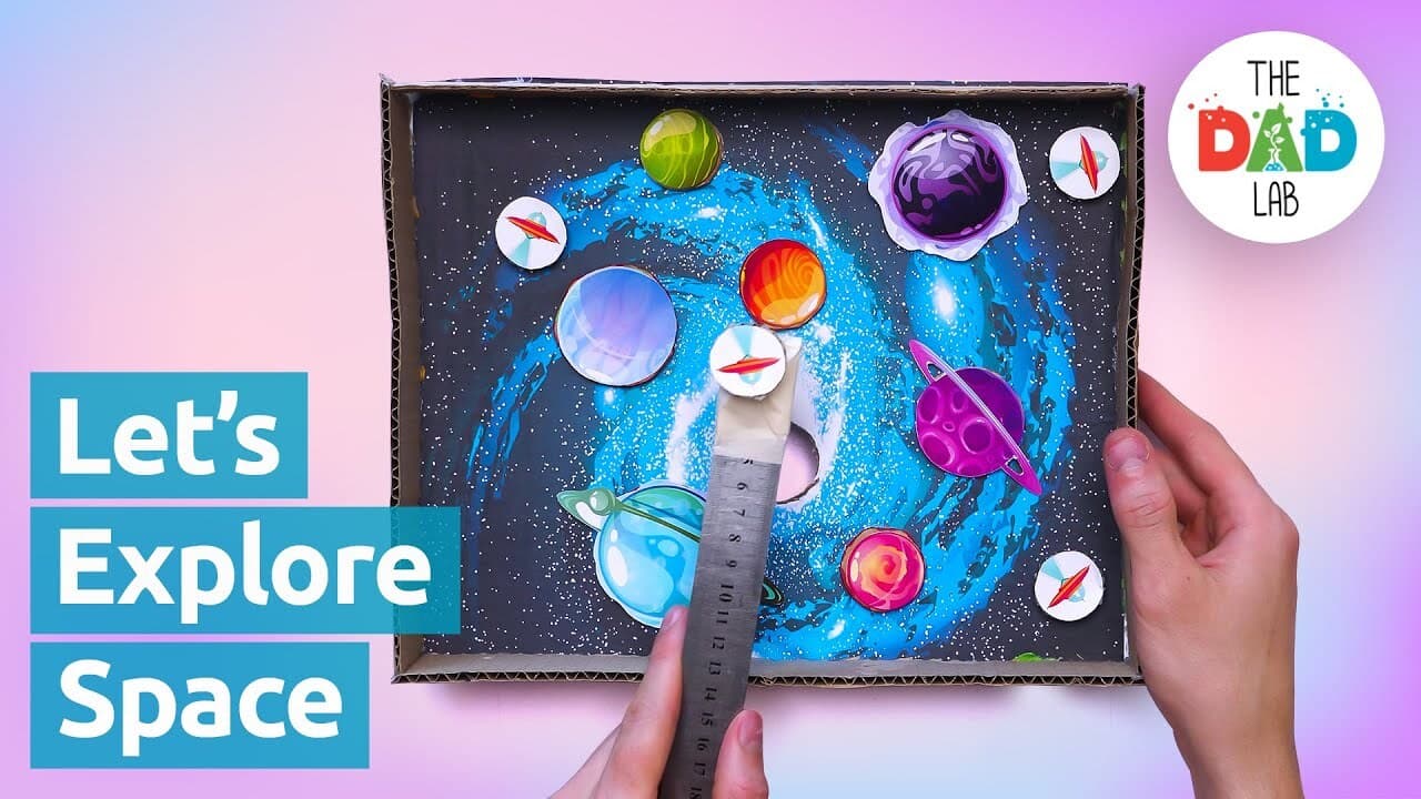 How to Make a Cardboard Outer Space Game
