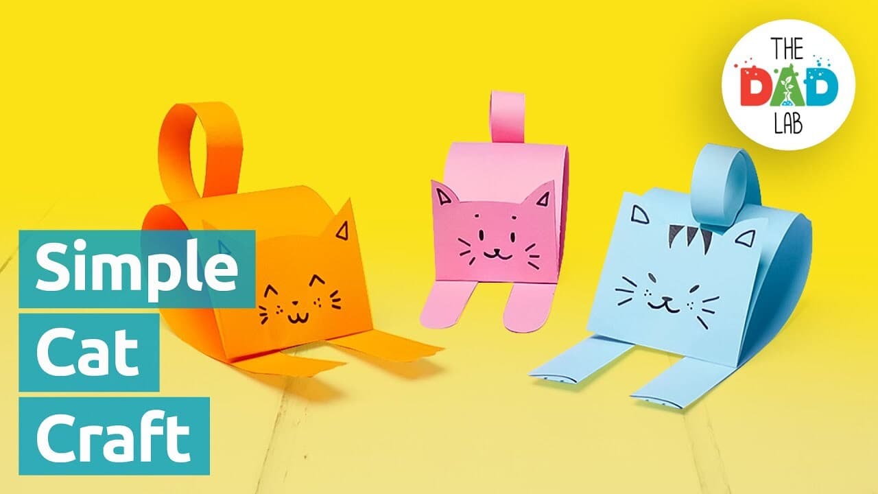 DIY Craft: Paper Cat