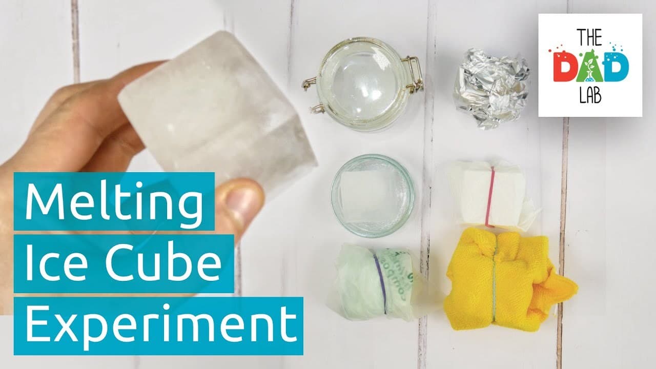 Science Experiment: Keep Ice Longer