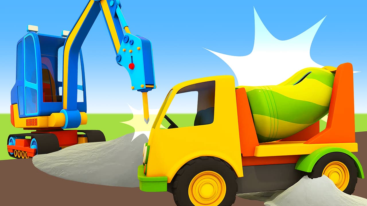 Cement Mixer Under The Tree