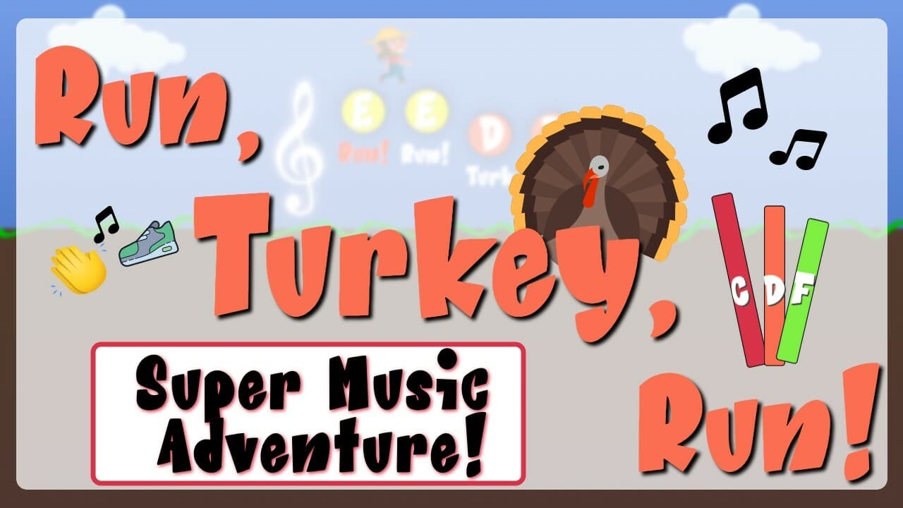 Thanksgiving for Music Class: Boomwhackers, Rhythms & Body Percussion [Beginner Version] 