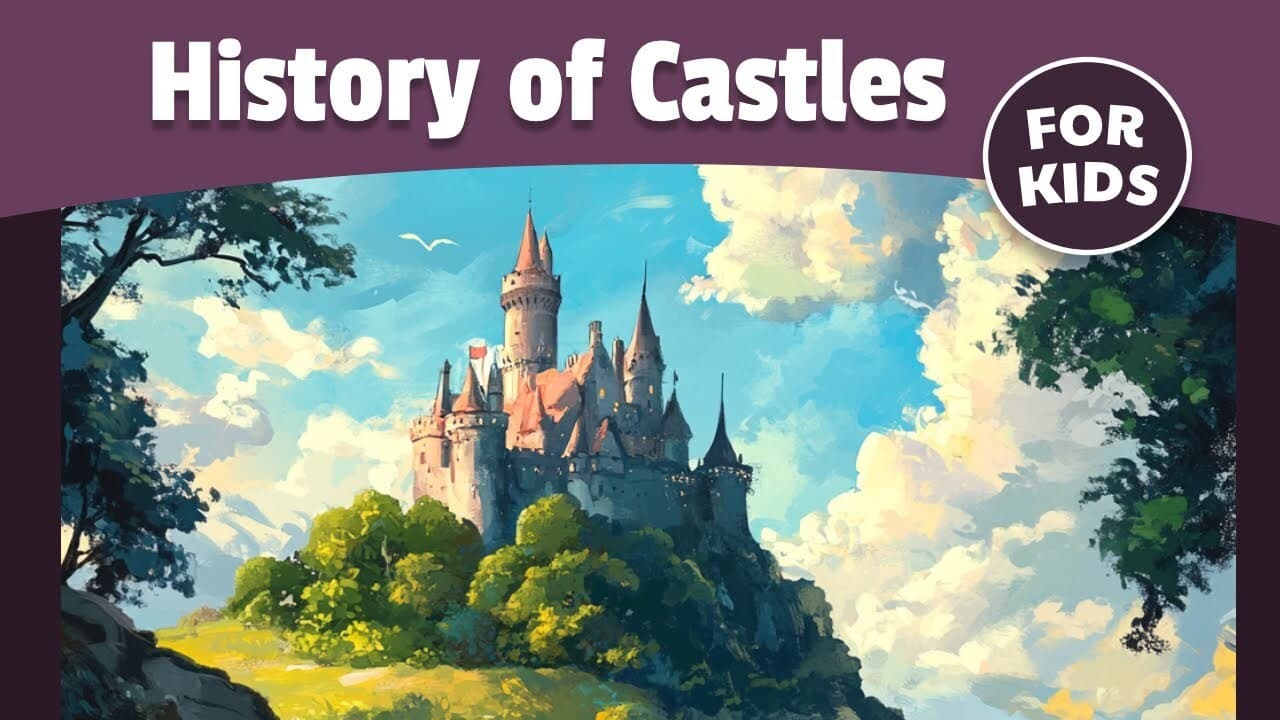 History of Medieval Castles for Kids | Middle Ages
