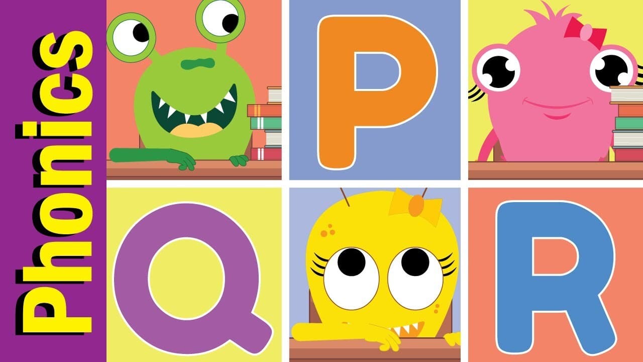 P Q R Phonics Alphabet Chant for Children