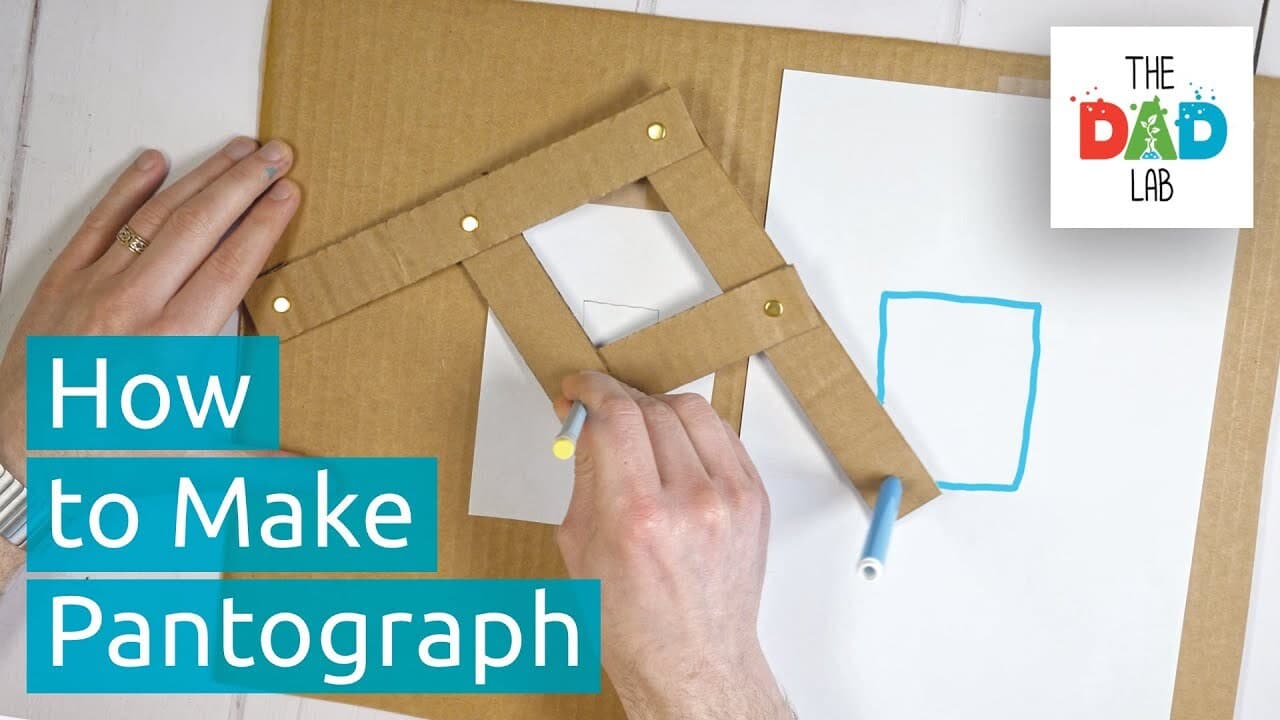 How to Draw Bigger Pictures with DIY Pantograph