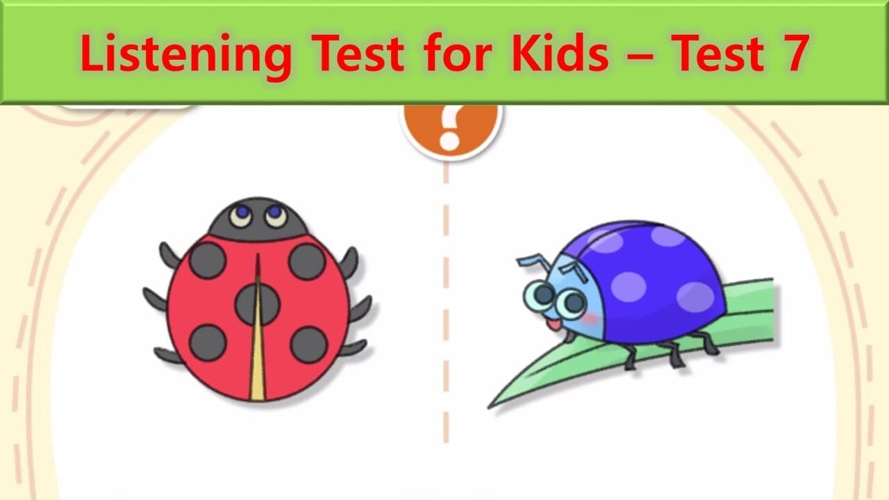 Listening Test 7