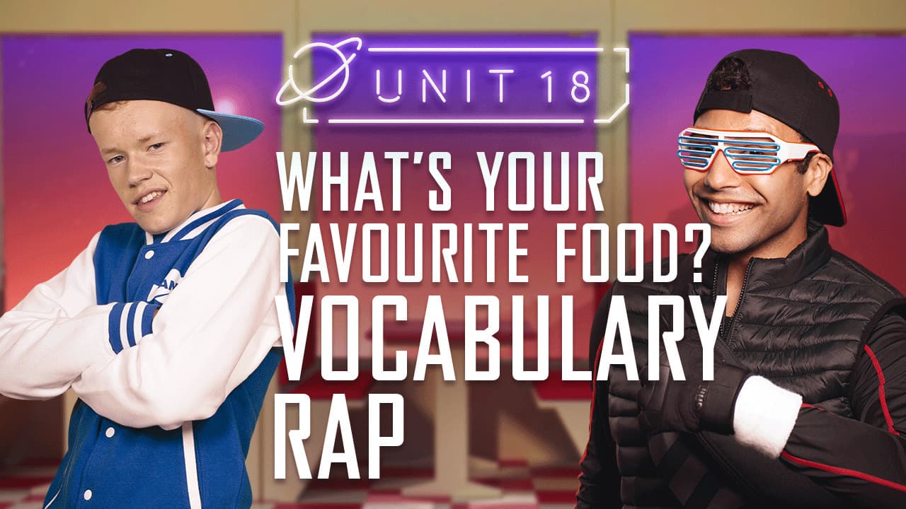 What's your favourite food?: Part 4 - Vocabulary Rap