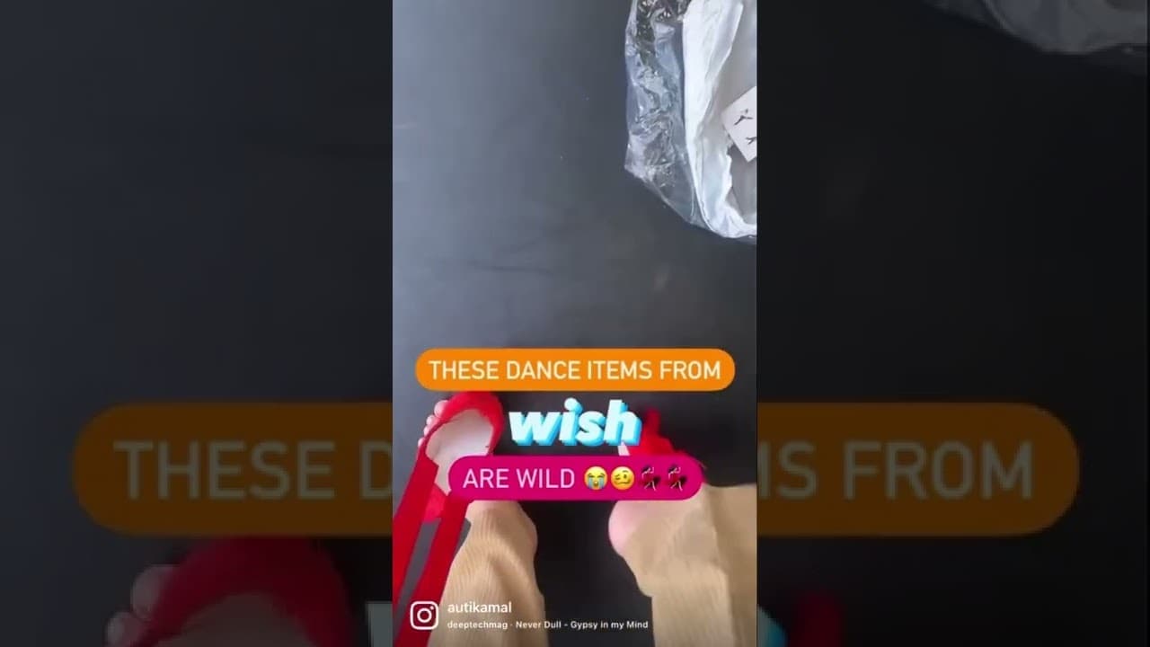 Dance Unboxing From WISH