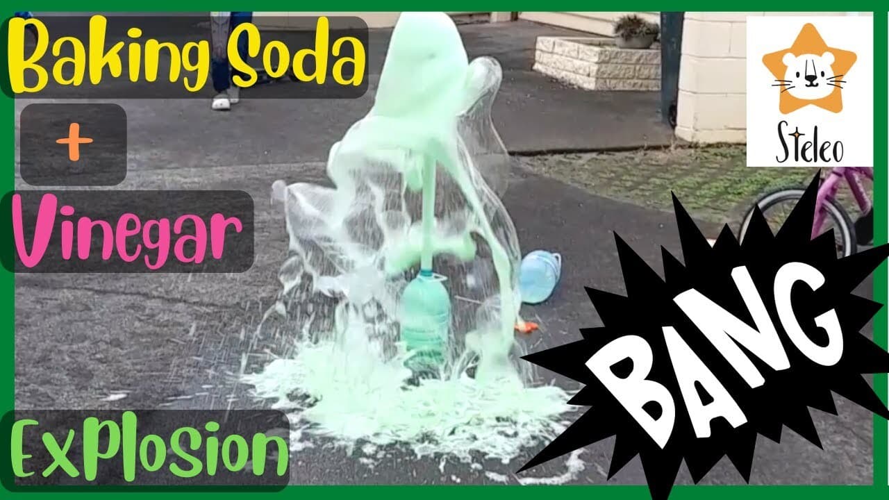 Baking Soda and Vinegar Explosion