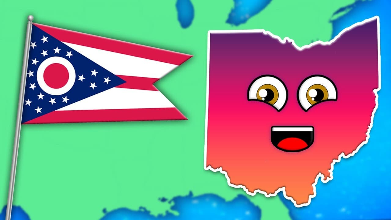 Explore The Geography Of Ohio | US States Songs For Kids