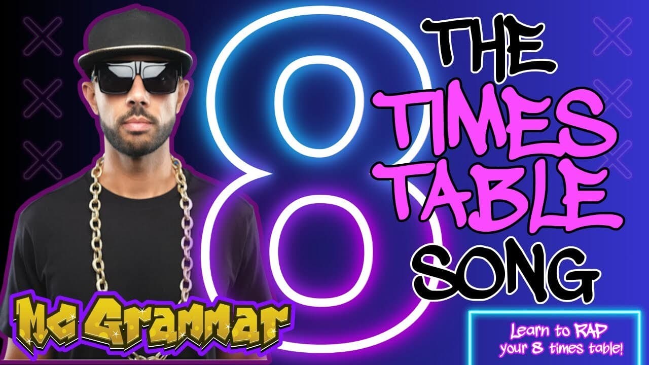 The 8 Times Table Song