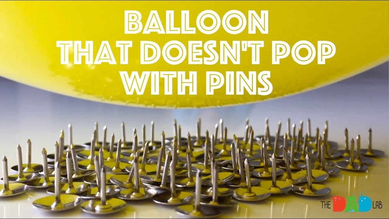 Science Experiment: Balloon that Doesn't Pop