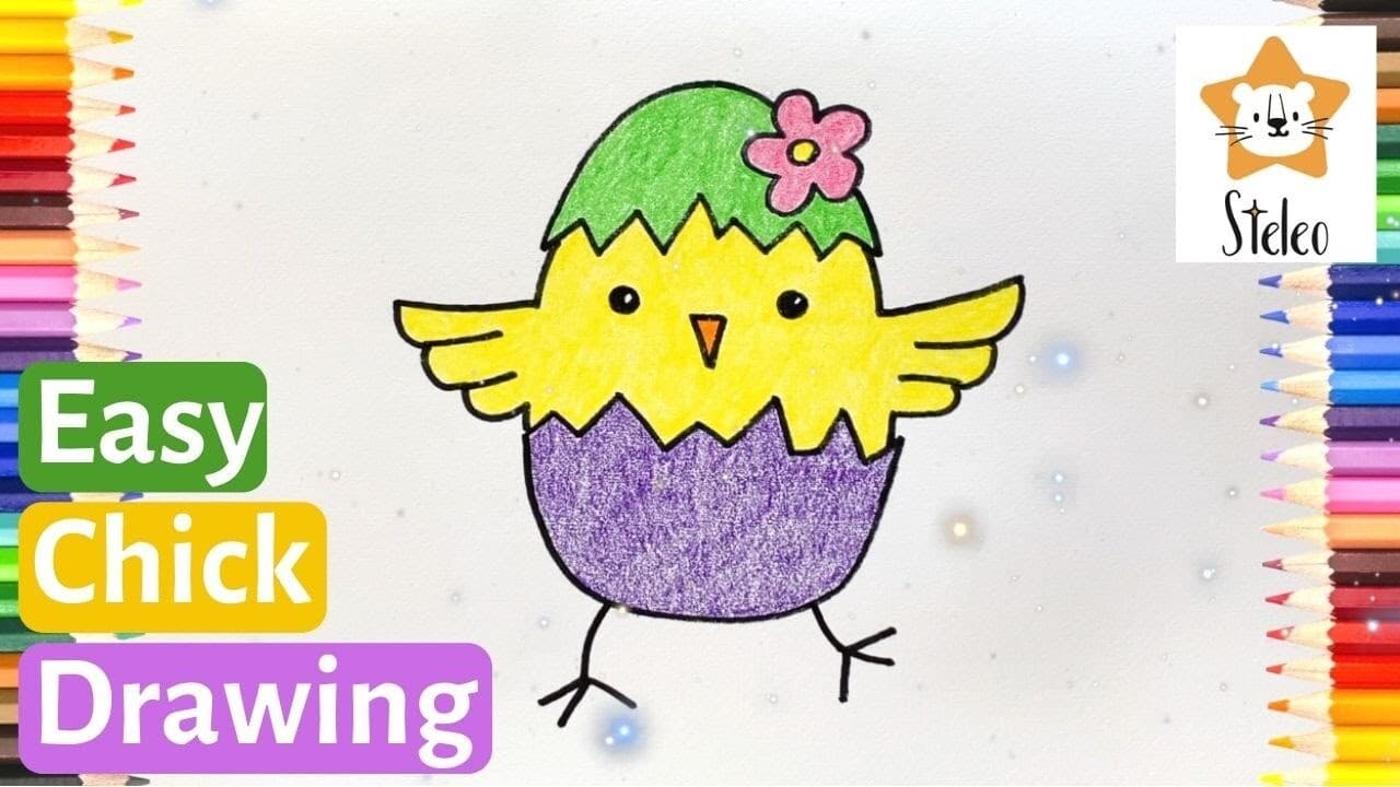 How To Draw A Chick
