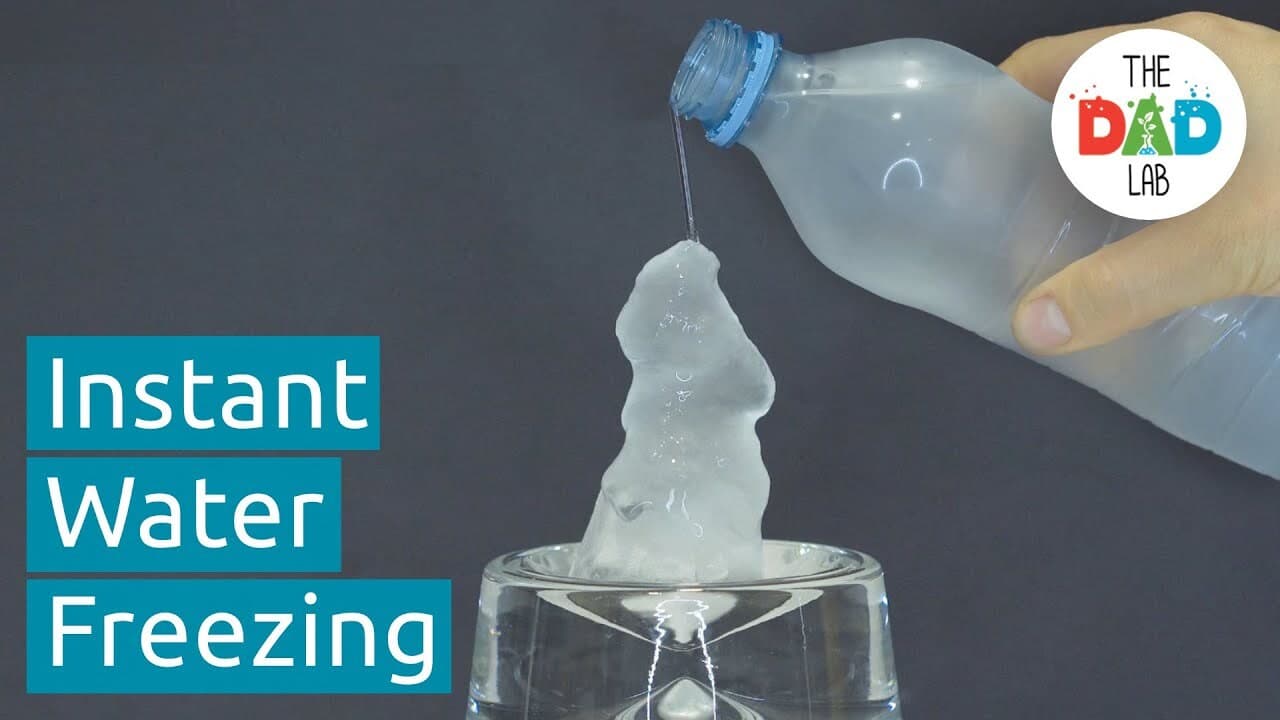 Science Experiment: Instant Ice