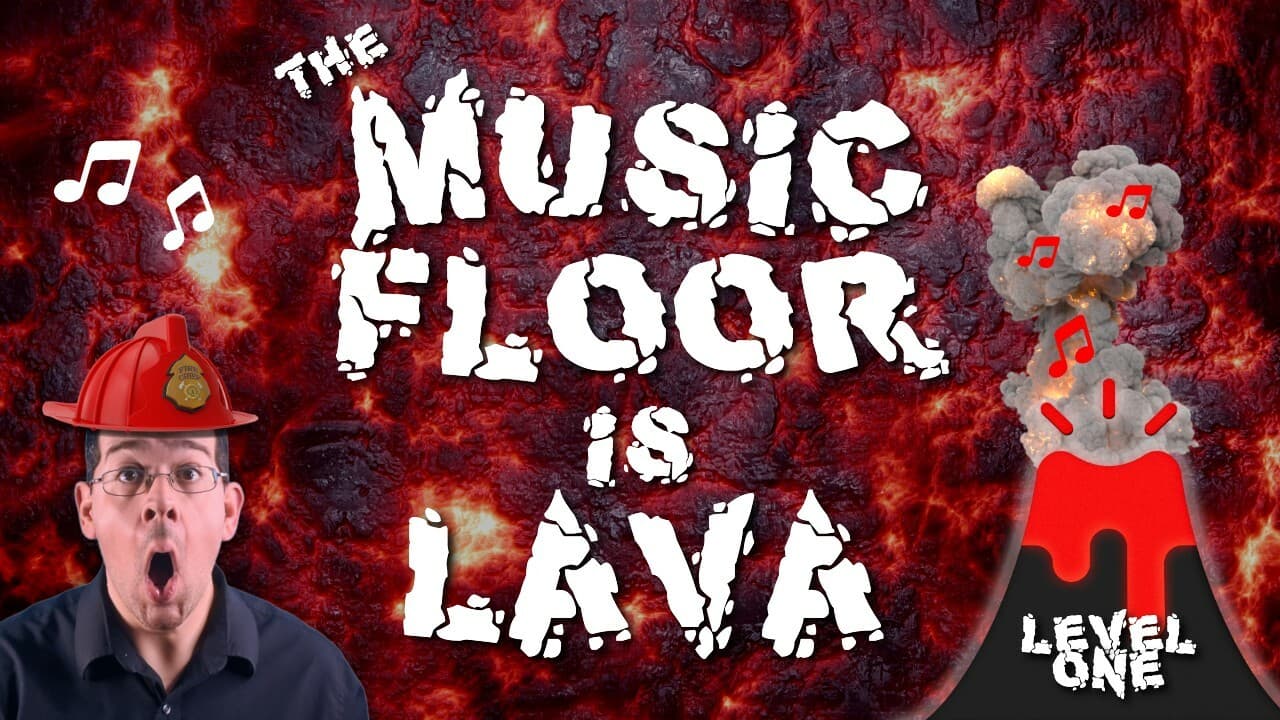 Elementary Music Activity: The Music Floor is Lava! 🌋 | Brain Break Level One