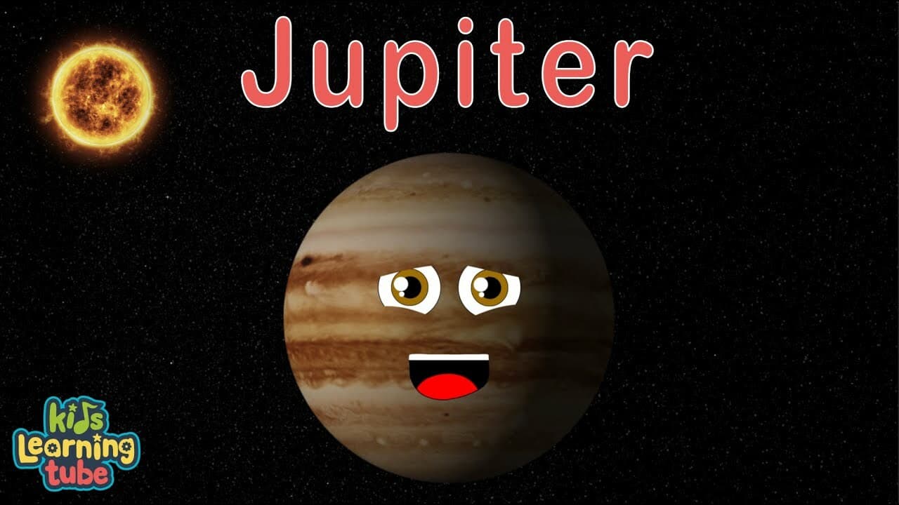 Planet Jupiter Song - 8 Planets of the Solar System Song | KidsLearningTube