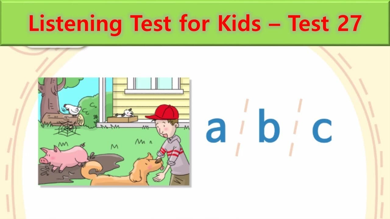 Listening Test 27