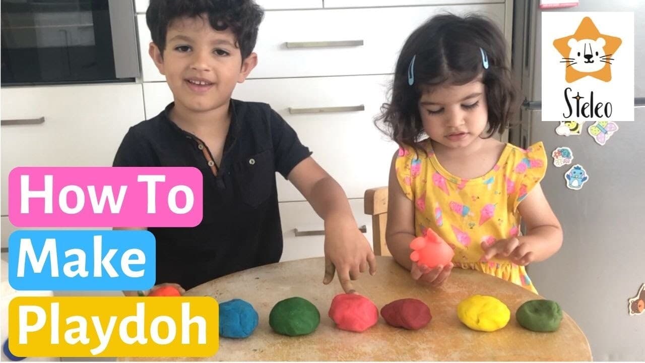 How to Make Playdoh with Flour and Salt 