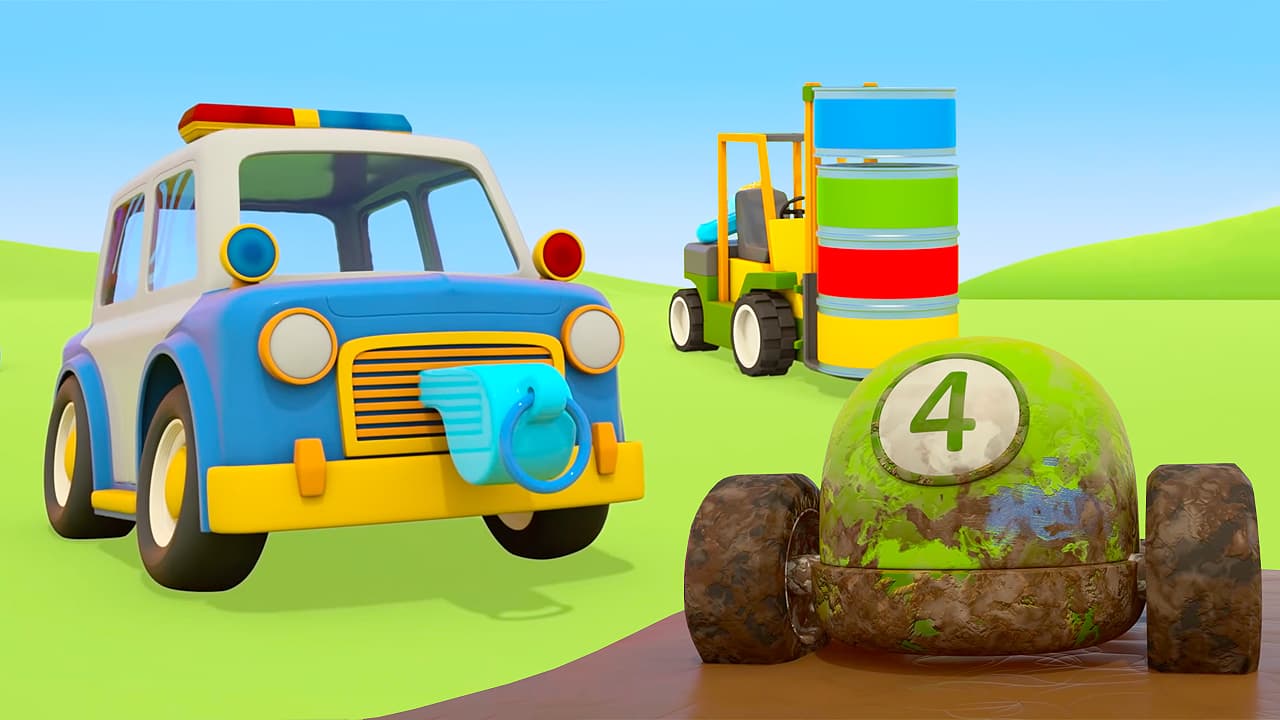 Cars in Paint