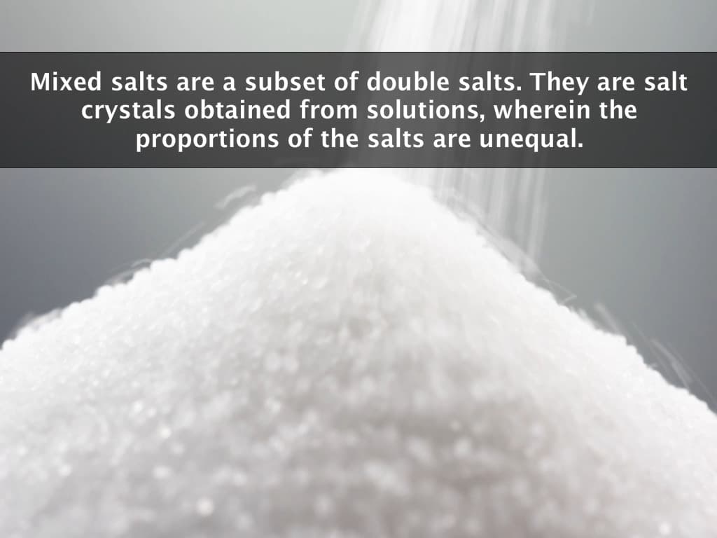 Family of Salts