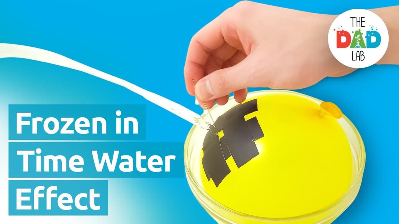 Science Experiment: Frozen Water Flow Illusion