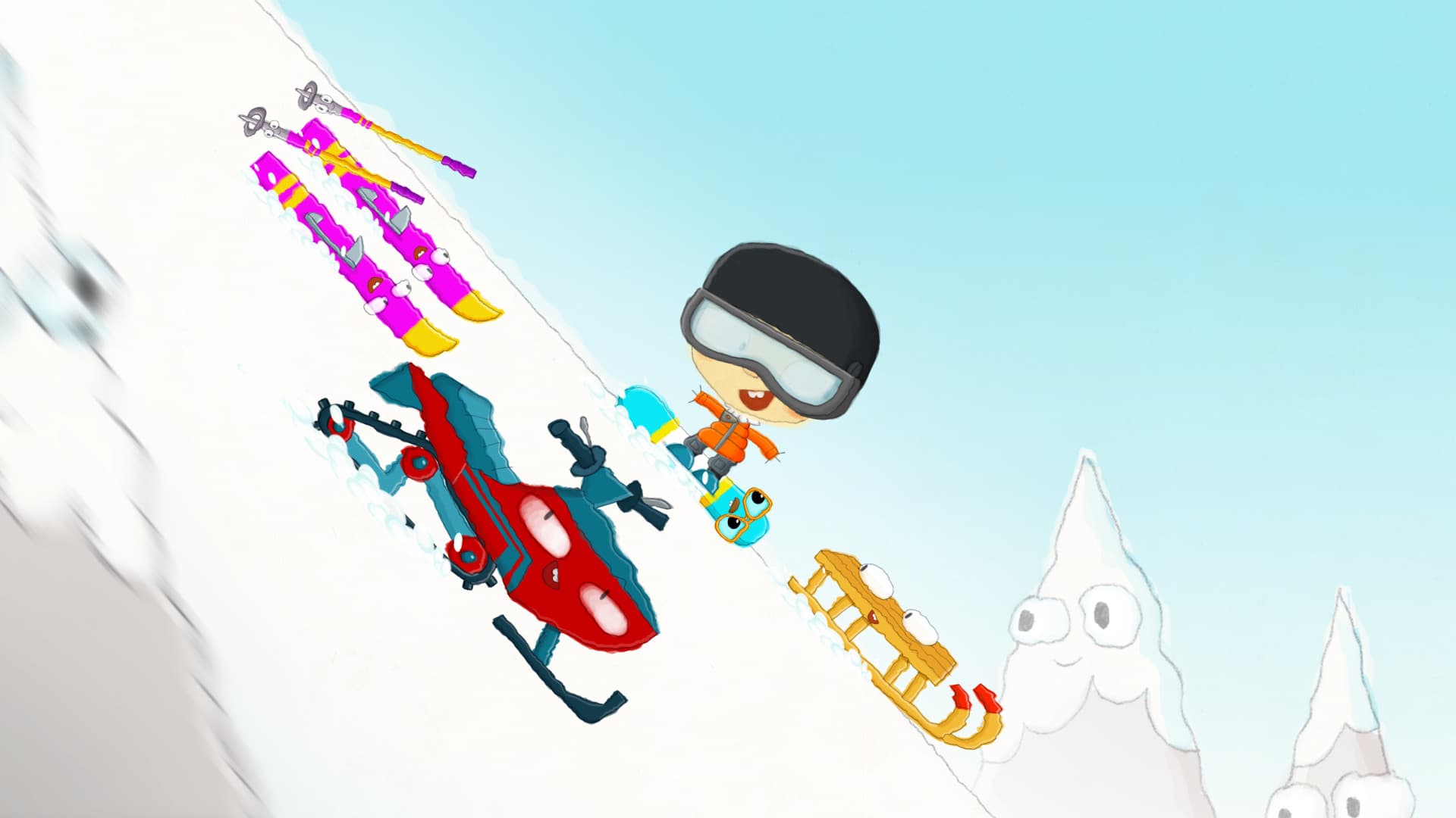 The Day Henry Met…A Snowboard