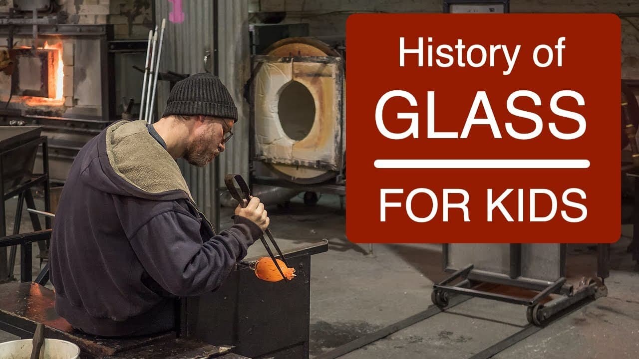 History of Glass For Kids