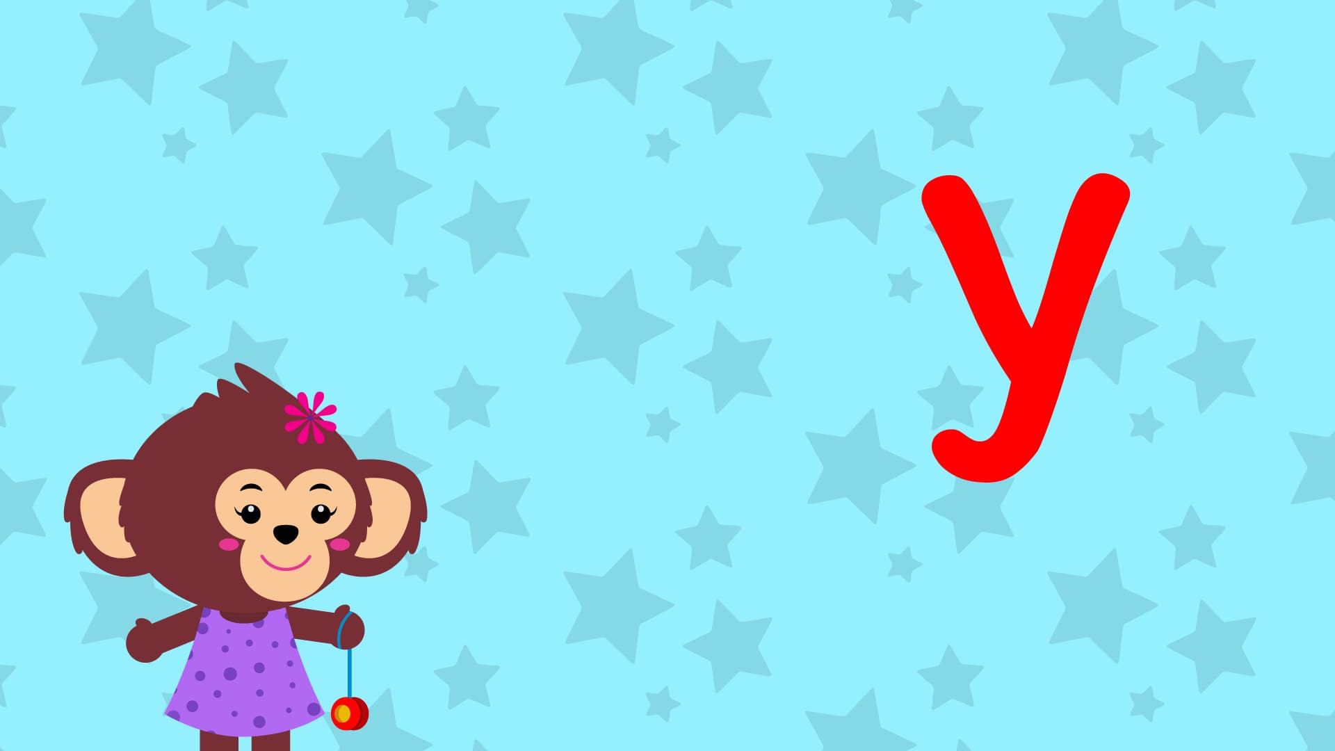 y Is For yo-yo - Lower Case
