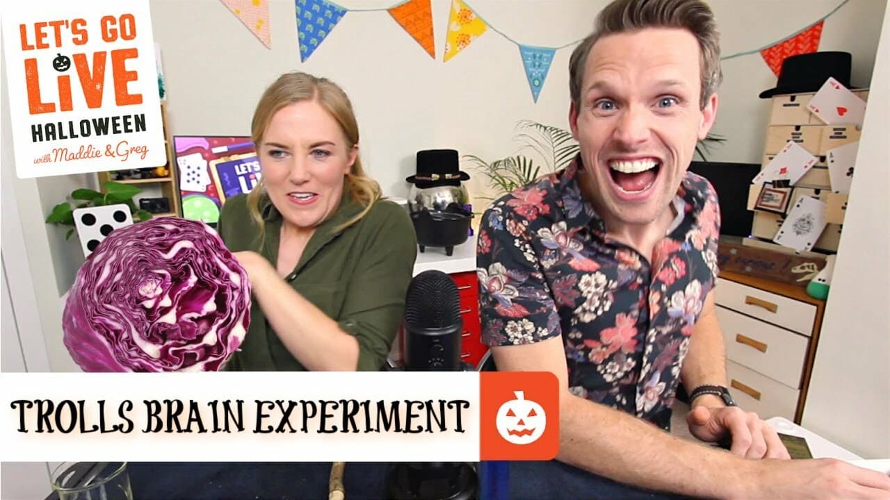 Trolls Brain Juice' (Red Cabbage pH Indicator Experiment!) | LET'S GO LIVE with Maddie and Greg