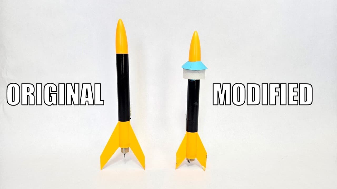 Vertical Landing Model Rocket