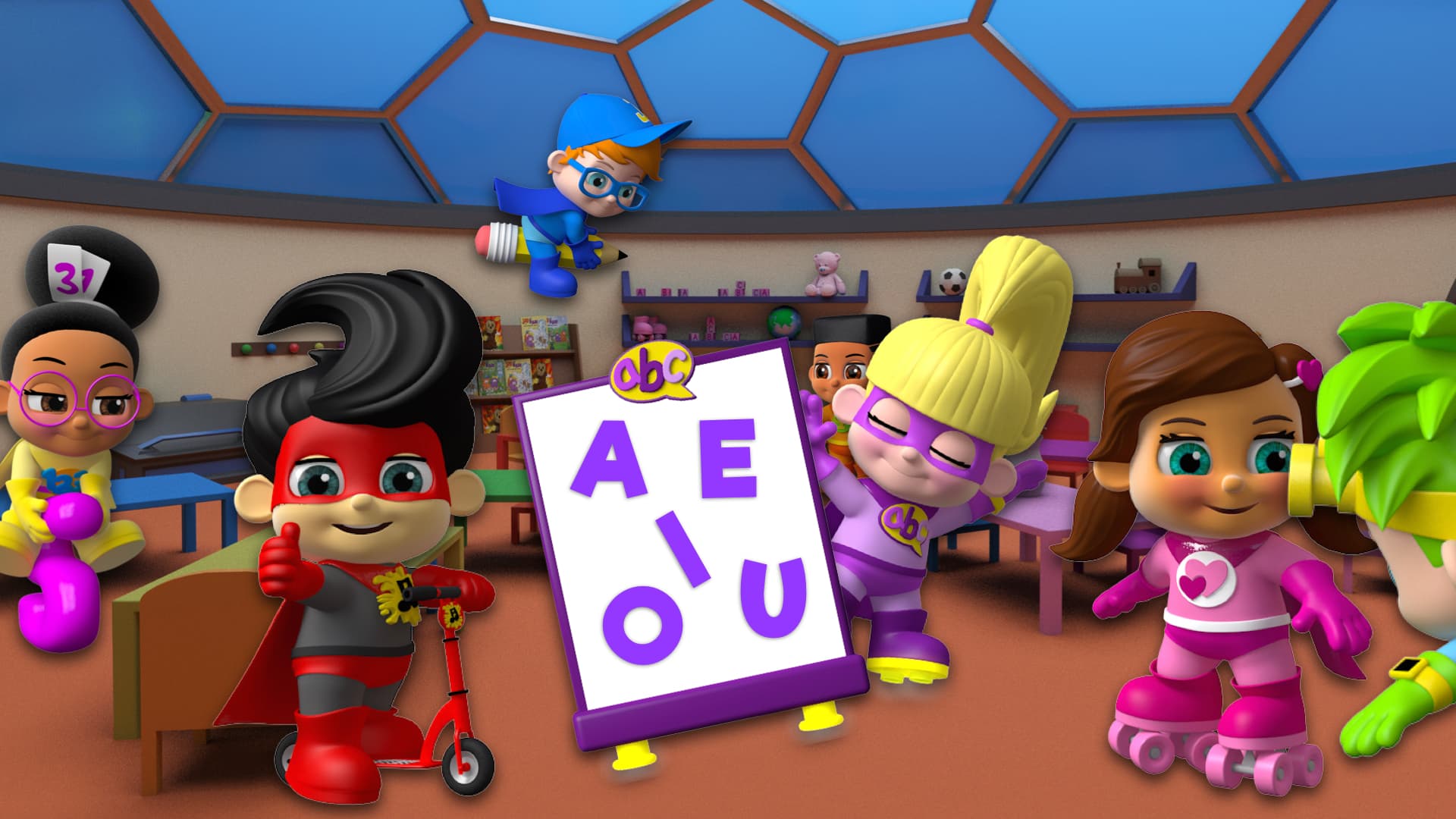 Vicky's Violet Vowels Mission