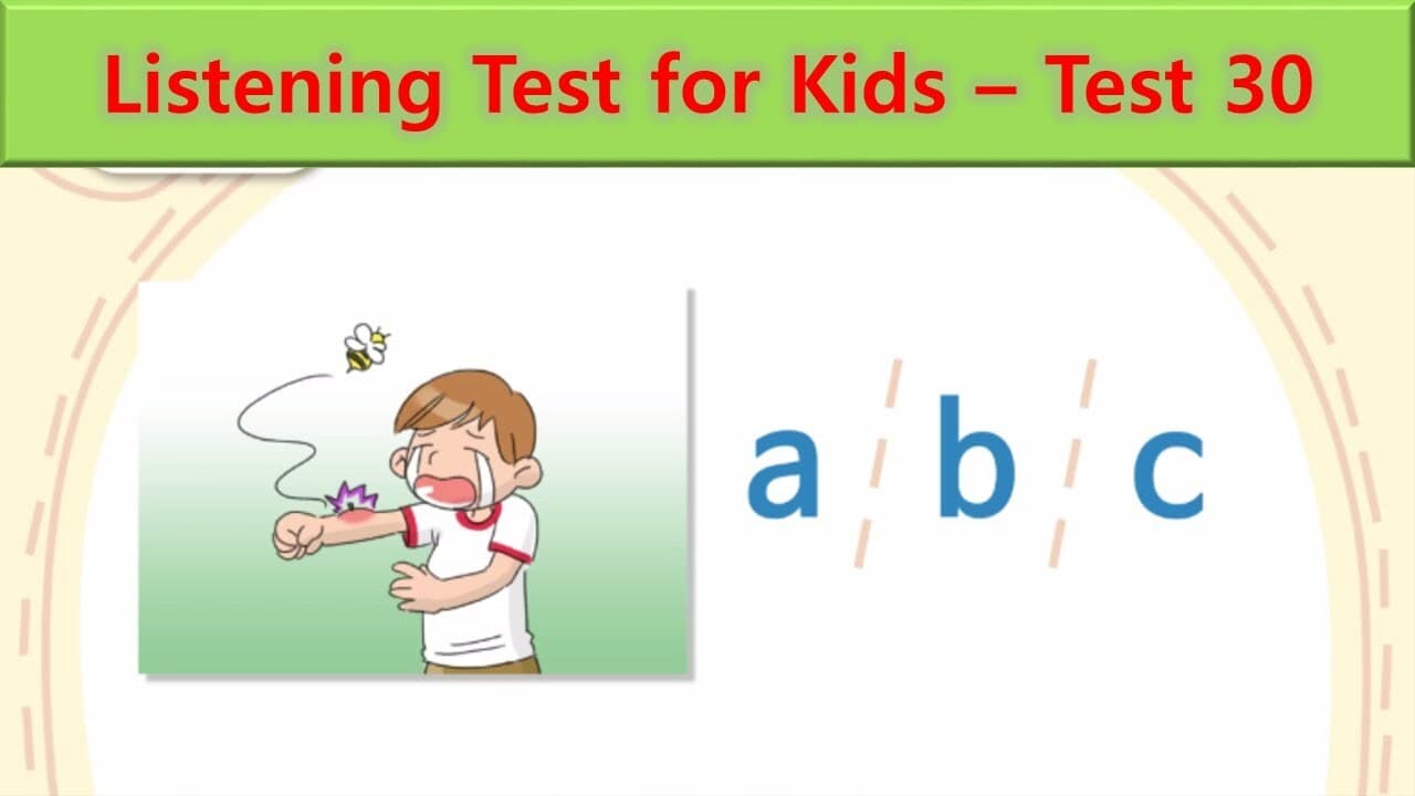 Listening Test 30