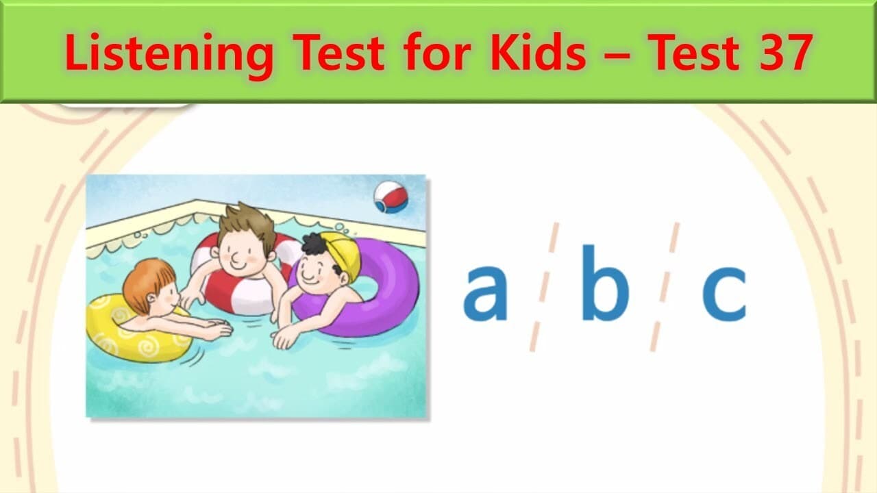 Listening Test 37