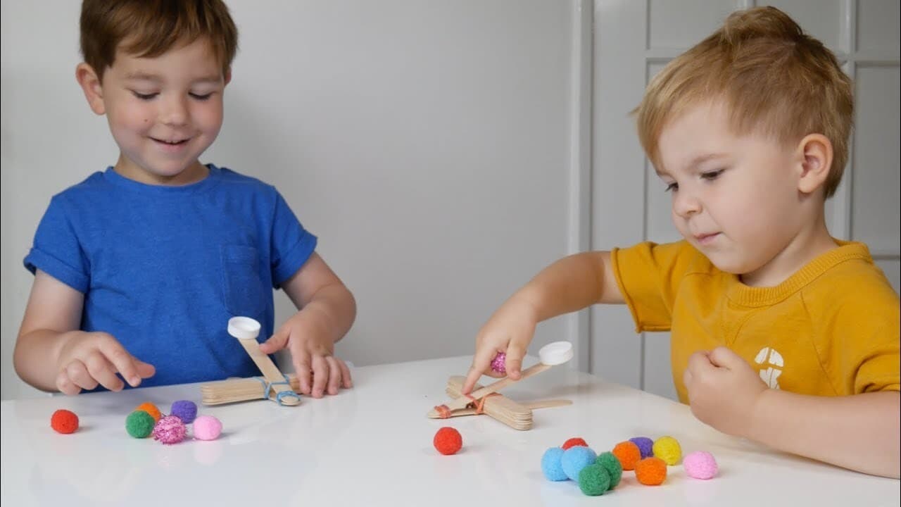 How to Make a Catapult with Popsicle Sticks