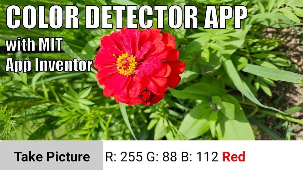 Make a Color Detector App with MIT App Inventor