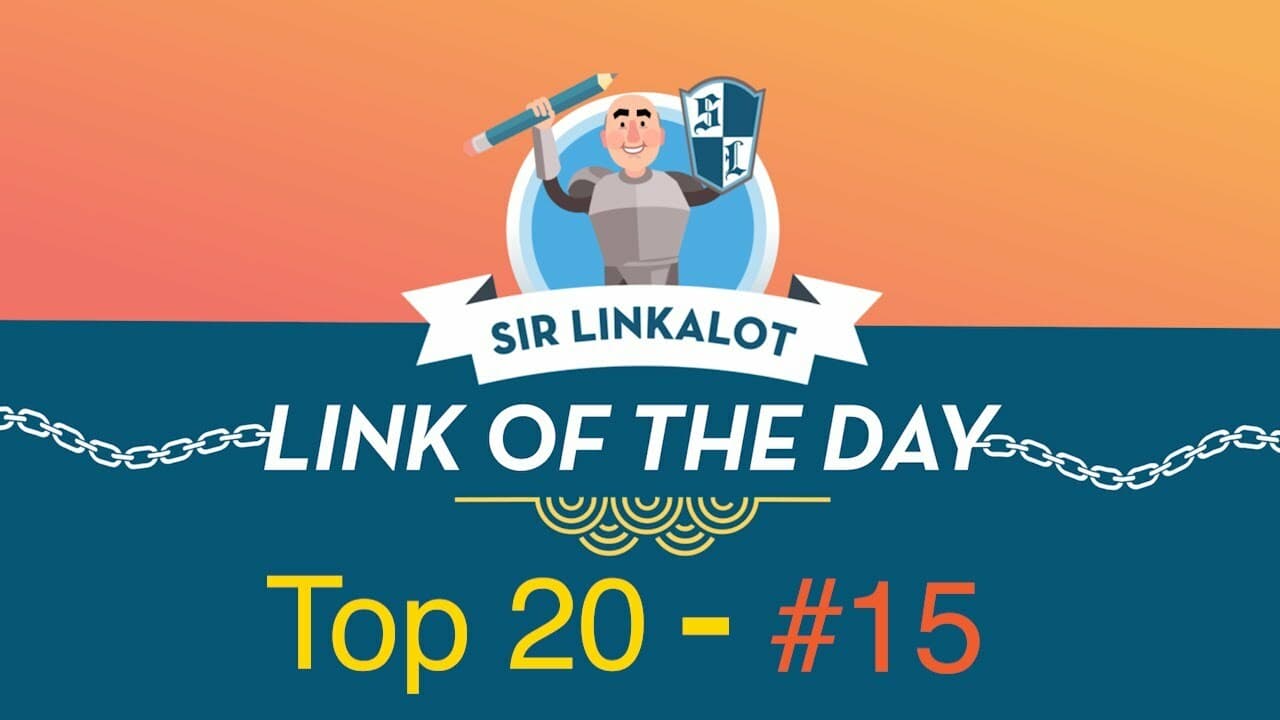 Link of the Day #15 - Sir Linkalot (#Homeschooling, #Revision, #Learning)