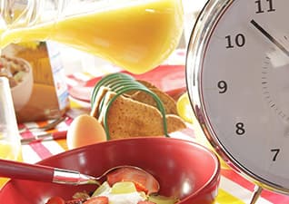 What time is breakfast?