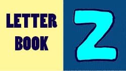 Introduction to letter Z  