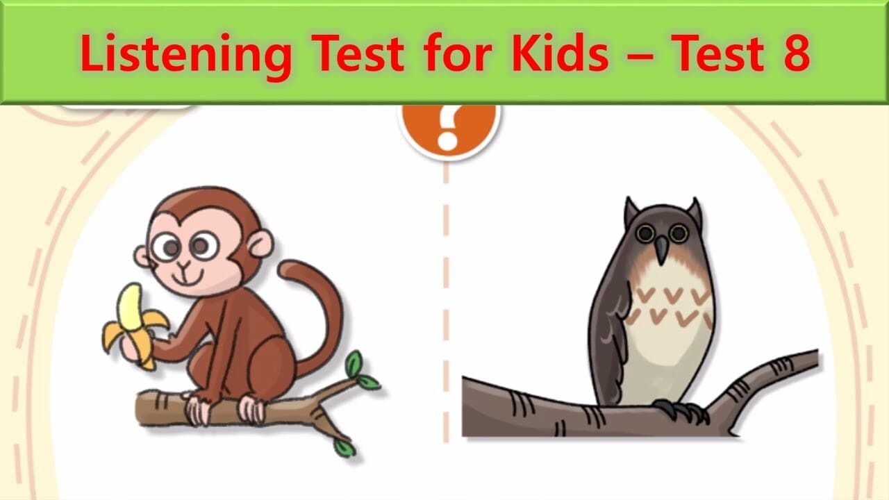 Listening Test 8