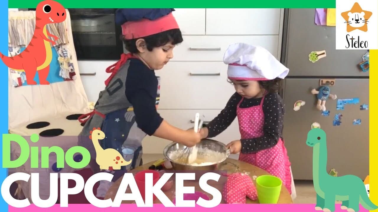 How to Make Dinosaur Themed Cupcakes