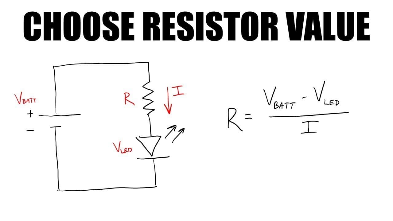 LED Circuit Design: Choose Resistor Value