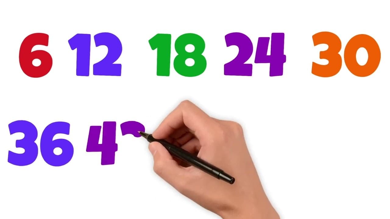 Let's Count Up in 6s